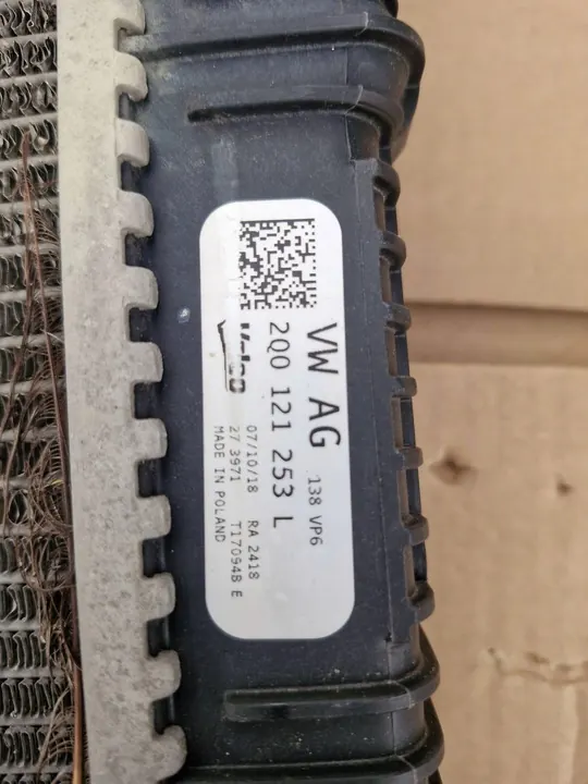 Radiador VW POLO 1.0 TSi 2017- 2Q0121253L image 7