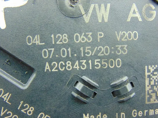 Corpo de borboleta Volkswagen OE 04L128063P image 6