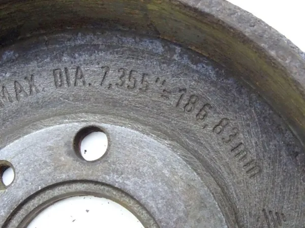 Tambour de frein arrière Fiat Panda I OEM 4379680 image 3