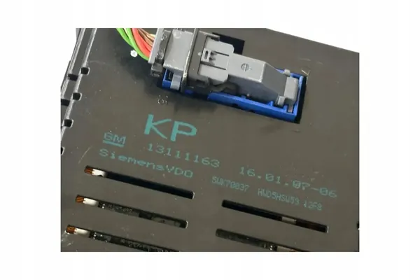 Radio-Klok-Display OEM 13111163 voor Opel Astra H image 7