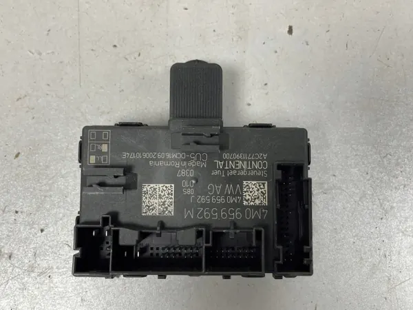 Audi E-Tron Front Door Control Unit OEM 4M0959592M image 3