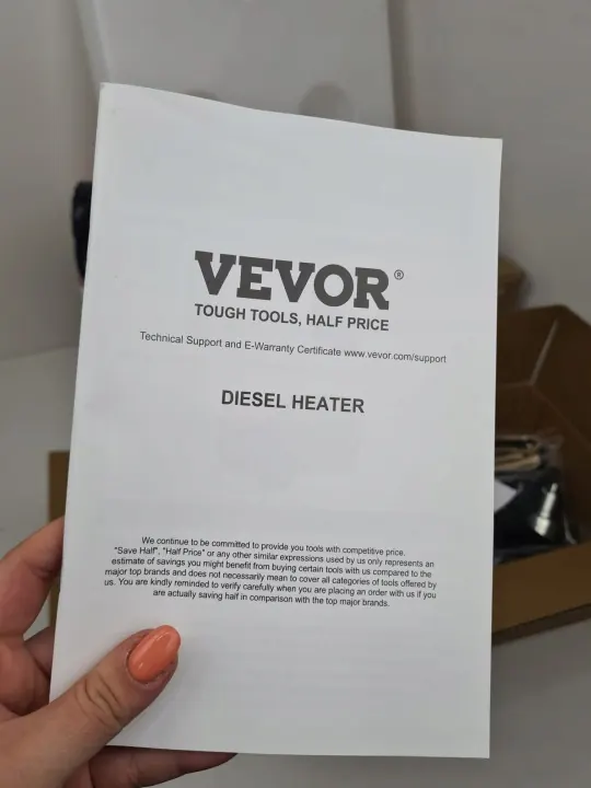 VEVOR 8kW 12V Diesellämmitin Käytetty image 5