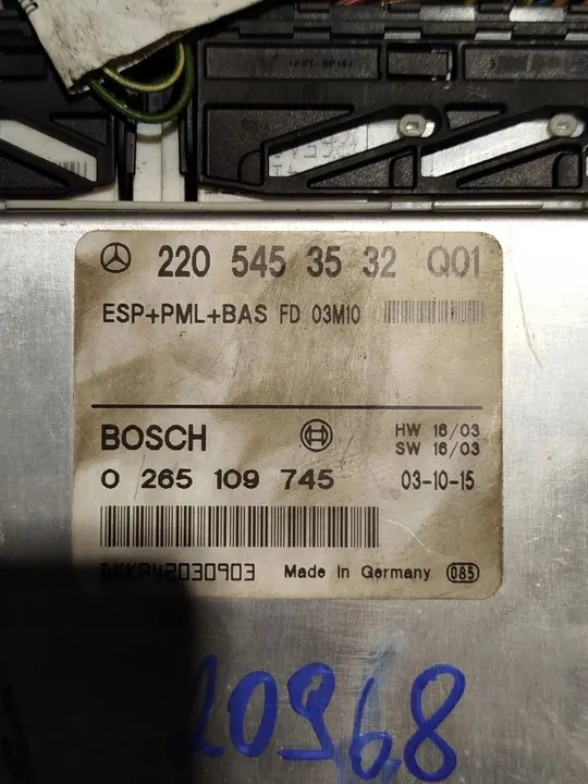 Módulo de controle ESP Mercedes S W220 image 3