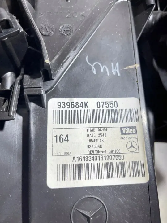 Conjunto Calefactor Mercedes-Benz OEM A164834016 image 4