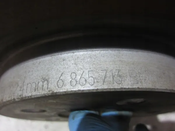 OEM 9638BM456456456W Vorderbremscheiben 330x24mm image 6