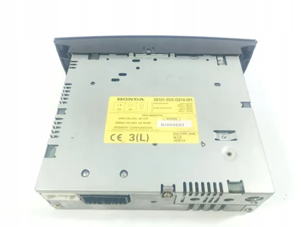 Rádio Honda Civic 7 OEM M1S246 - Usado, Código Faltando image 4