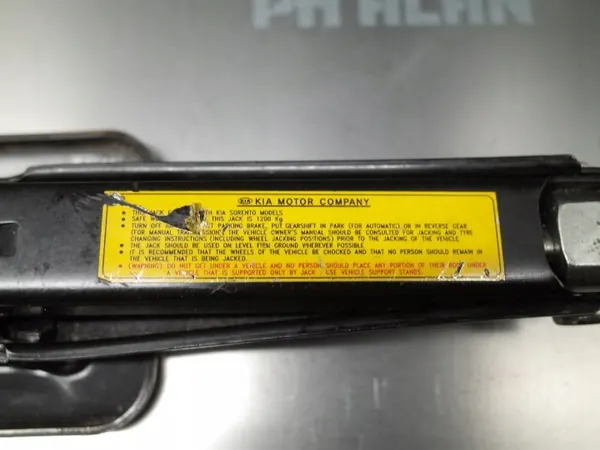 Cric KIA SORENTO II 10-14 OEM PHALAN - Occasion image 3