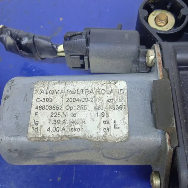 Mecanismo de janela elétrica dianteira esquerda FIAT Panda 46803652 image 4