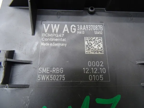 Módulo Confort OEM 3AA937087B para VW Passat B7/B6 image 4