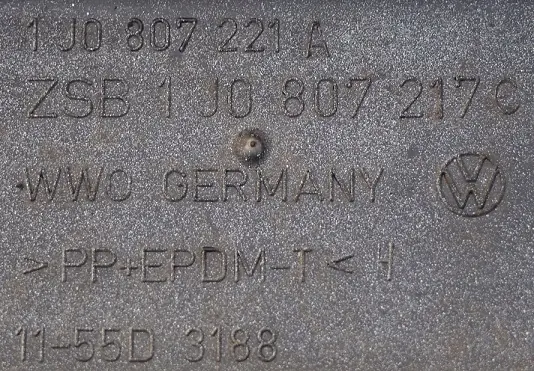 Paraurti anteriore VW Golf IV Mk4 1J0807221A 1J0807217C image 5