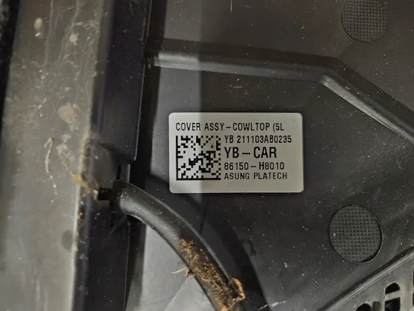Kia OE 86150-H8010 RIO IV Lift Podszybie image 5