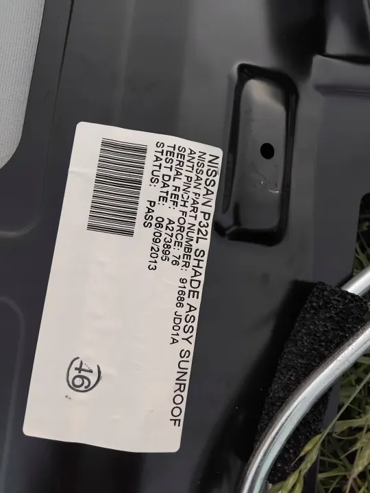 Cadre de toit ouvrant Nissan Qashqai J10 OEM szyberdach qashqai image 3