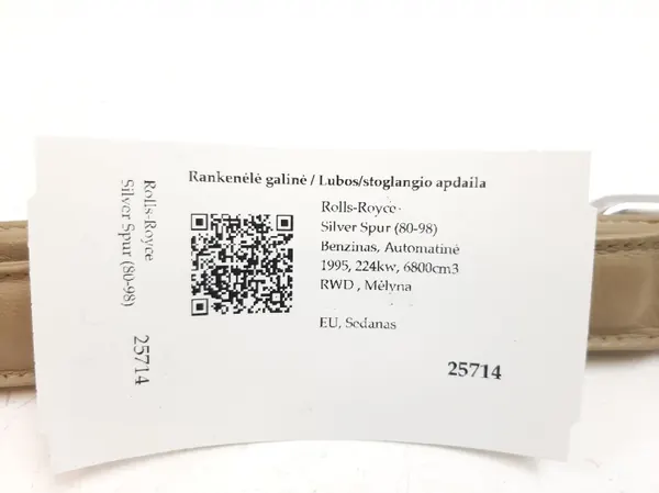 OEM RH Dachgriff für Rolls-Royce Silver Spur image 7