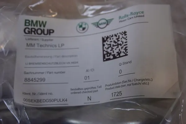 Protetor Frontal BMW G45 8845299 Novo image 4