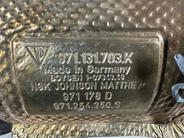 Porsche OEM 971254350S Katalysator - Gebraucht image 8