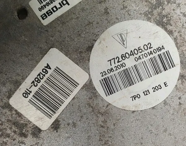 Porsche OE Radiatorventilatormotor 7P0121203E Gebruikt image 6