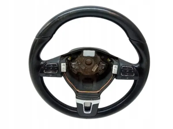 Gebruikt OEM Leren Multifunctioneel Stuur VW Passat image 2