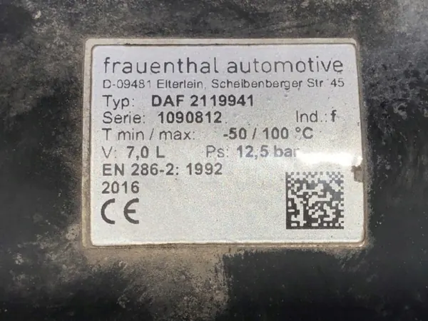 Luchttank OEM 2119941 voor DAF XF - Gebruikt image 5