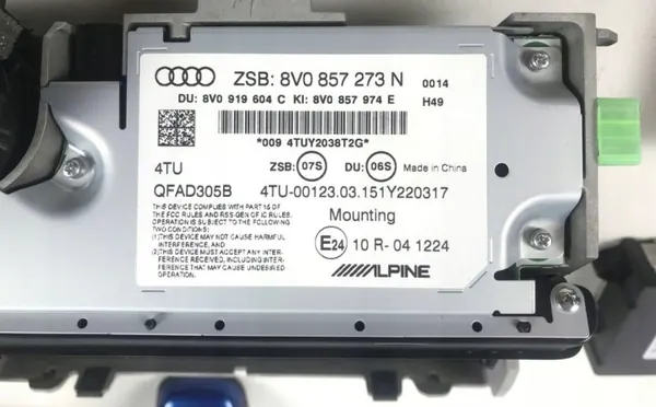GPS Navegación OEM 8V0035036C para Audi A3/S3/RS3 image 9