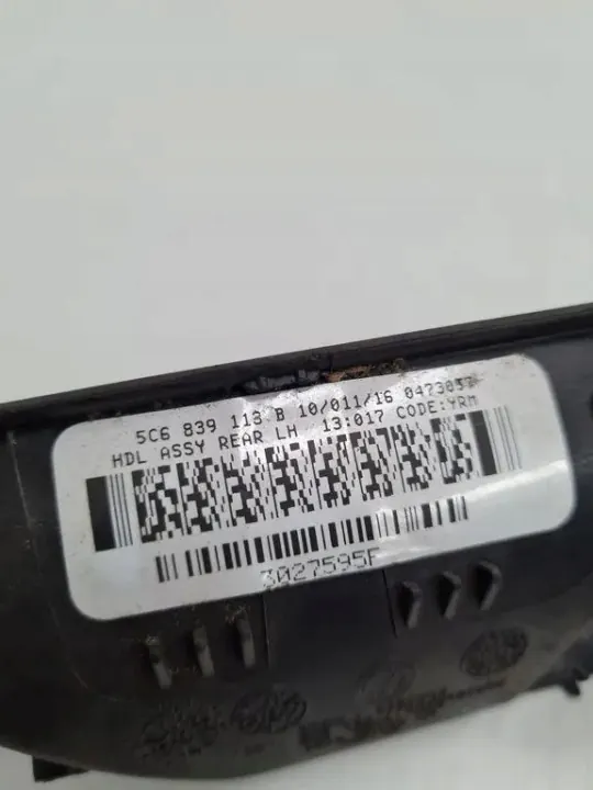 Poignée intérieure gauche avant VW Jetta II OEM 5C6839113B image 3