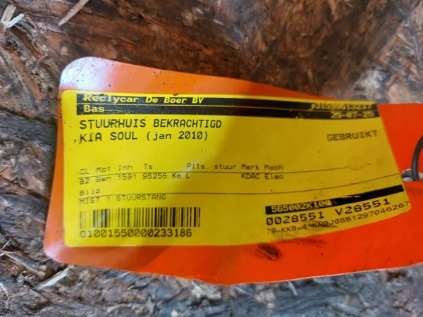Caixa de Direção Kia Soul I 56500-2K100 image 5