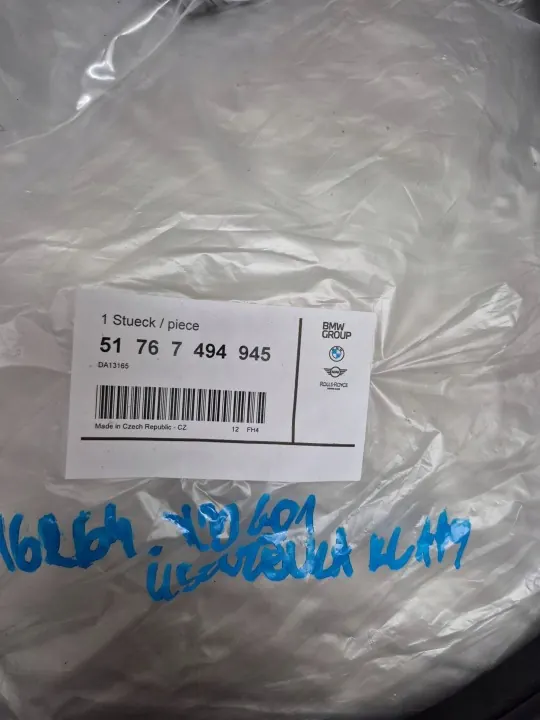 Junta de portón BMW X3 G01 OEM 7494945 - Usado image 3