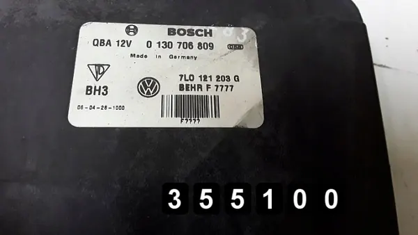 Porsche Cayenne Radiatorventilator OEM AM-355100 Gebruikt image 2
