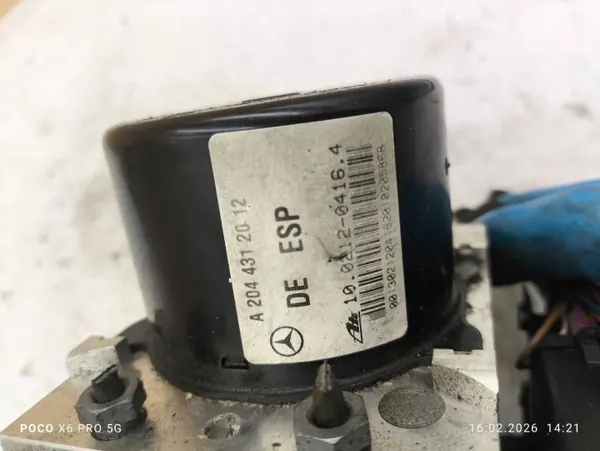 ABS-pump Fram Mercedes-Benz C W204 A2049012500 image 5