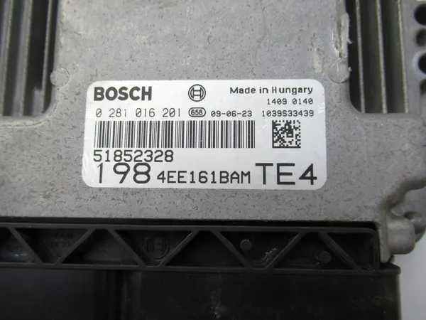 Unité de contrôle moteur Fiat Bravo 2 II 1.6 0281016201 image 5