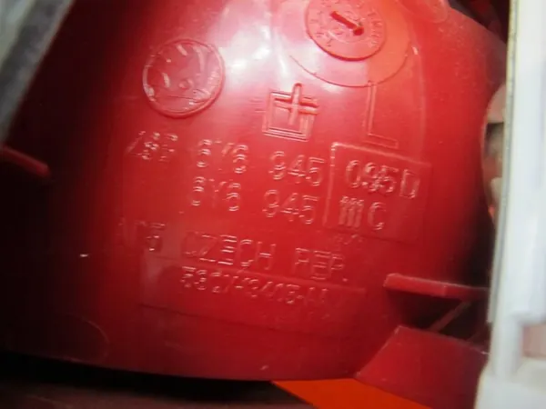 SKODA FABIA I 1 6Y LIFT 04-07 LÁMPARA TRASERA IZQUIERDA 6Y6945095D image 7