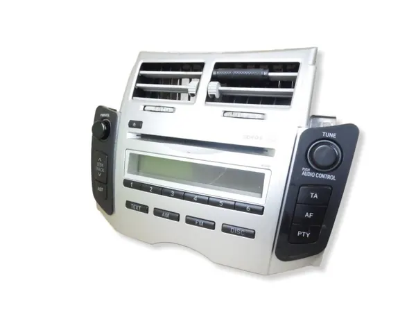 Panel de radio Toyota Yaris 2006 OEM 861200D200 image 3