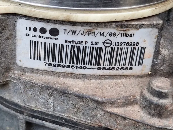 Bomba de direção assistida Opel Zafira B Astra H TRW 13276990 image 7