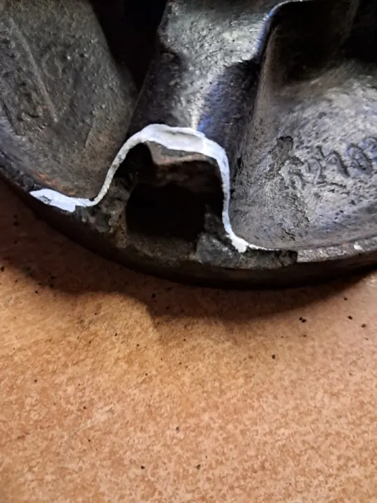 Polea cigüeñal OEM 6210311007 para Mercedes W110/W111 image 3