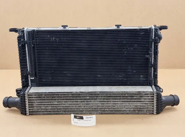 Komplet chłodnic Audi A6 A7 C7 4G 3.0 TDI 2010-2018 image 4