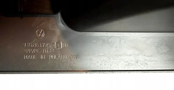 VW T7 Multivan Marchepied Porte Coulissante Droite 7T0863726D image 4