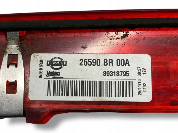 Troisième feu stop Nissan Qashqai J10 OEM 26590BR00A image 6