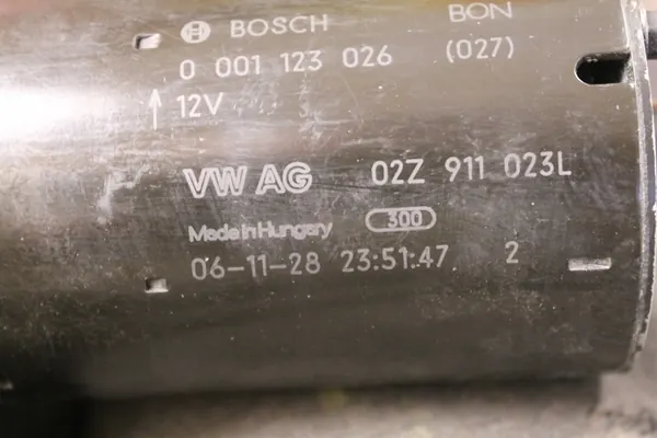 Arrancador AUDI R8 420 4.2 FSI 02Z911023L image 3