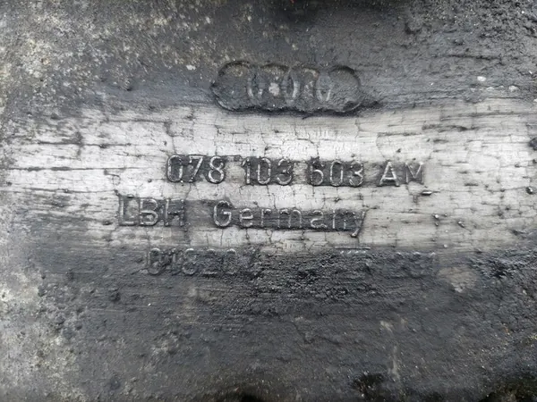 Oljepanna VW Audi A4 A6 2.4 2.8 V6 OEM 078103603AM image 3