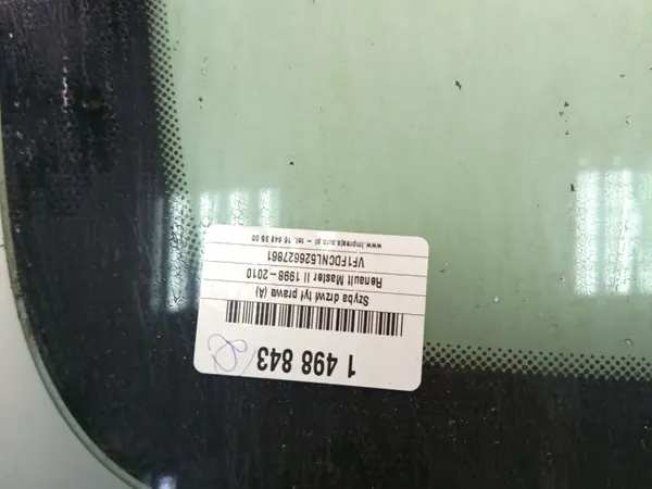 OEM IMPRK1498843 Achter Rechts Schuifdeur Glas image 3