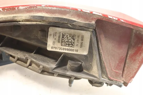 Lámpara Trasera Derecha Fiat Tipo II Sedan image 8