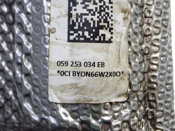 Avgasgrenrör OEM 059253034EB Höger Sida Audi A8 image 4