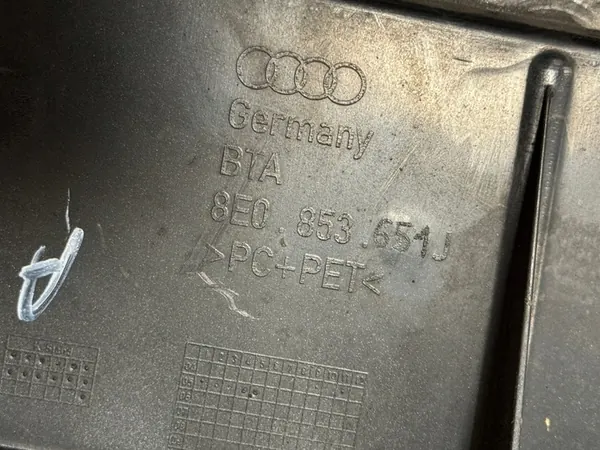 Grill for AUDI A4 B7 2004-2008 Black OEM PAD07015GA(K) image 3