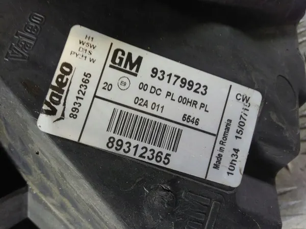 Faros Xenón Derecho Opel Vectra C image 3