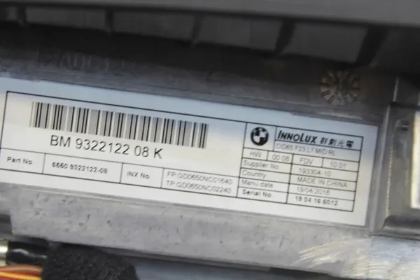 Écran de navigation BMW OEM 9322122 pour Série 2 Coupé image 5