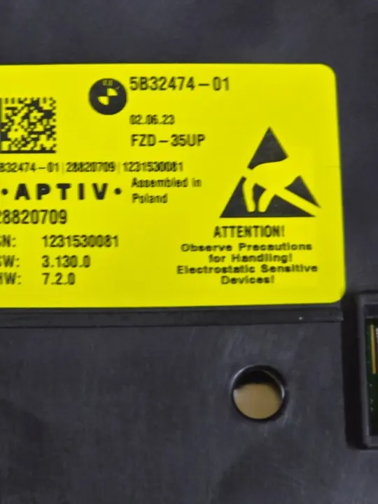 Lâmpada central BMW OE OEM 5B32474 - Estado usado image 5