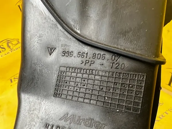 OEM 99656180607 Porsche 911 996 Cabrio dakafvoerbuis image 4