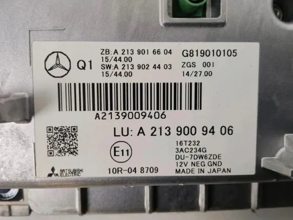 Écran de navigation OEM A2139009406 pour Mercedes E Coupé image 4