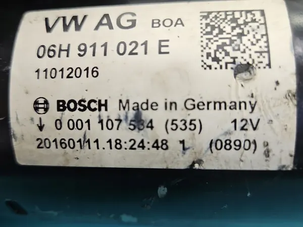 Motor de arranque Audi Q5 08- 2.0 TFSI 06H911021E image 5