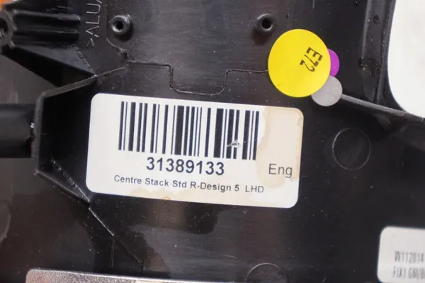 Volvo V60 I S60 II Mittventilationslist OEM 31389133 image 6