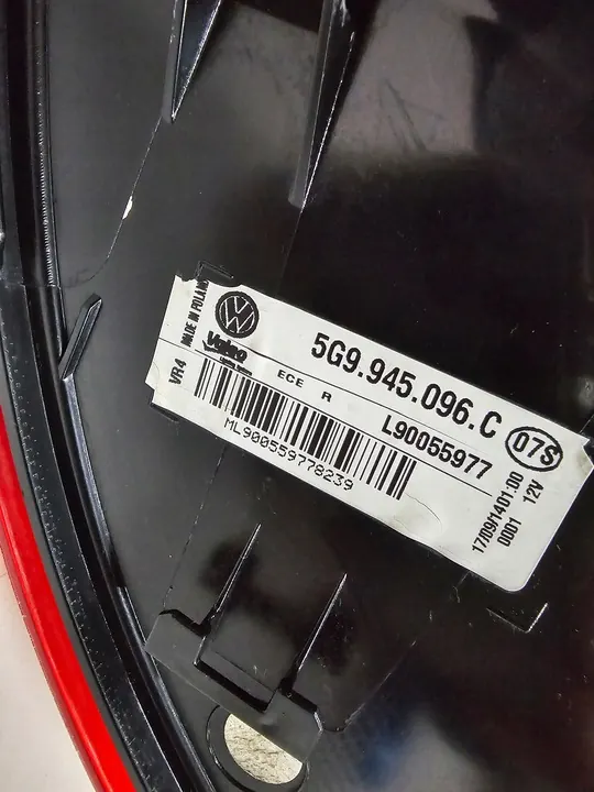 Luz Trasera Derecha Volkswagen Golf VII 7 Kombi 5G9945096C image 10